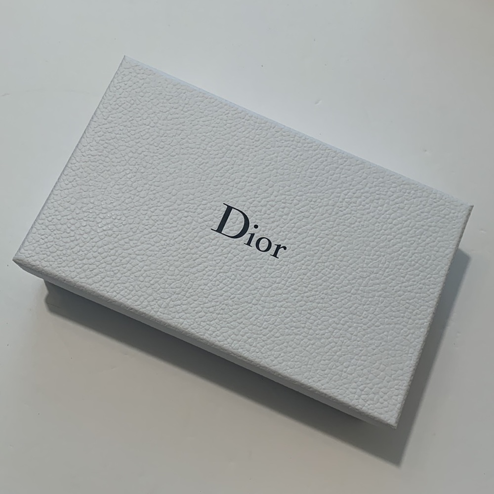 Dior EMPTY Gift Box with Dior Silky Ribbon and White Tissue Paper • Authentic